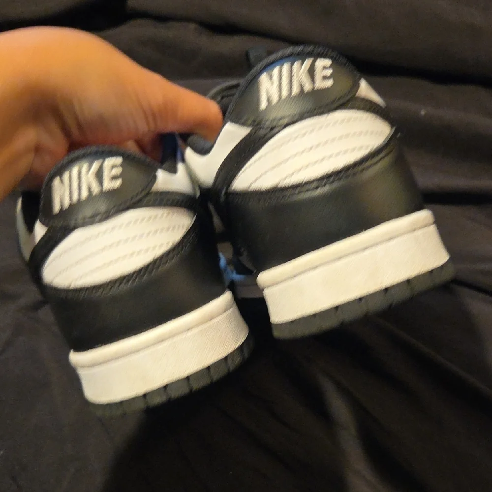 Nike Dunks Black and White Sneakers
